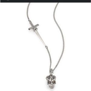 Alexander McQueen Skull and Sword Necklace